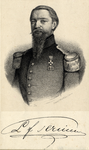 106053 Portret van L.F. Persille, geboren 1815, leraar in de geneeskunde aan de Rijkskweekschool voor militaire ...